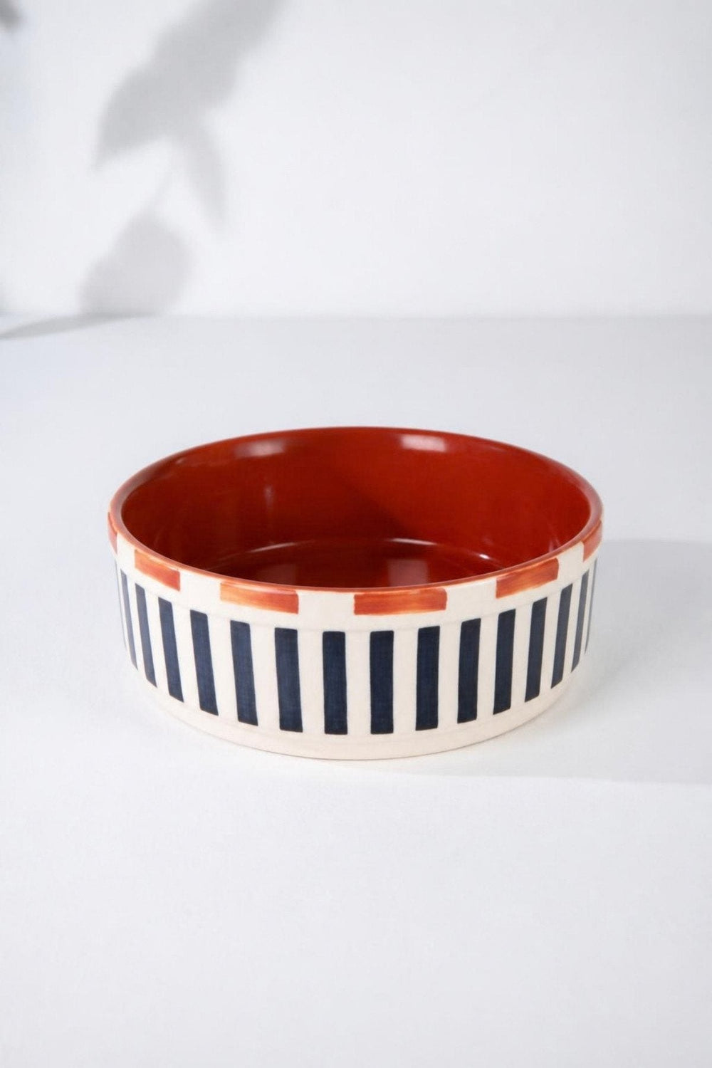 Sabar Ceramic Large Flat Serving Bowl