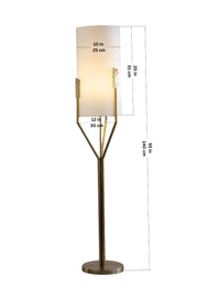 FLOOR LAMPS Sabar Palm Metal Floor Lamp (Gold)