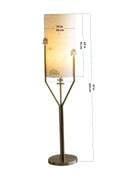 FLOOR LAMPS Sabar Palm Metal Floor Lamp (Gold)