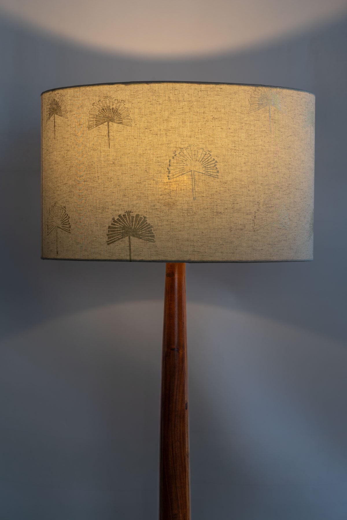 LAMPSHADES Sabar Palm  Extra Large Drum Lampshade (Gold)