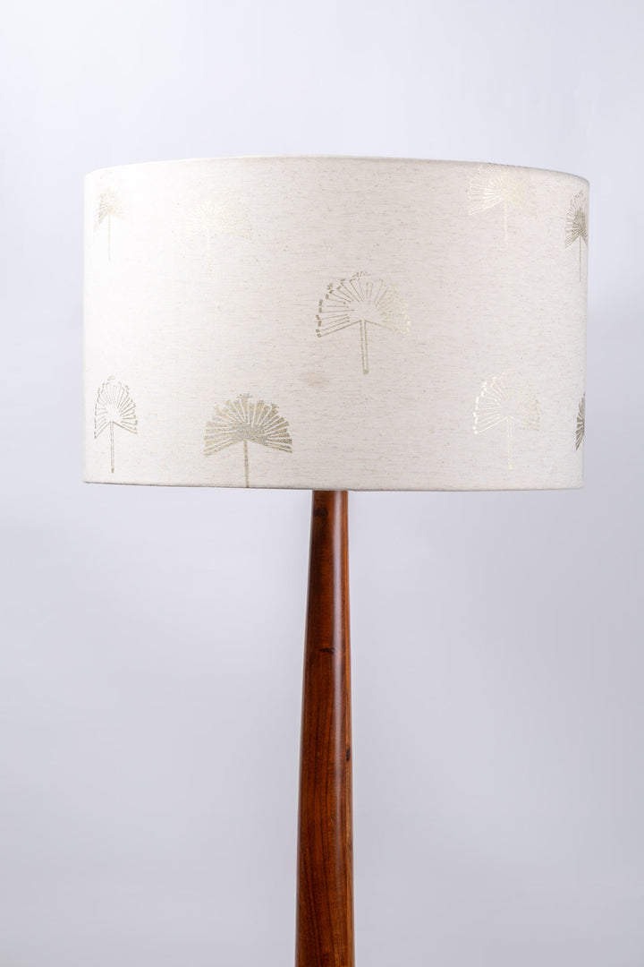 LAMPSHADES Sabar Palm  Extra Large Drum Lampshade (Gold)