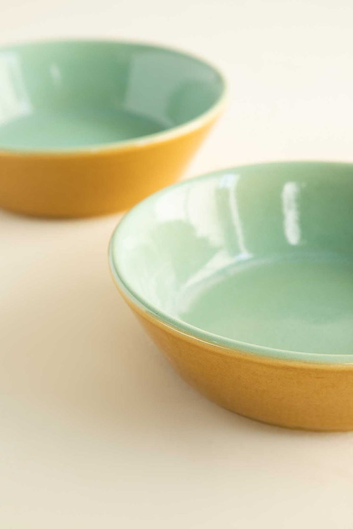SERVING BOWLS Sakua Ceramic Round Bowl (Set Of 2)