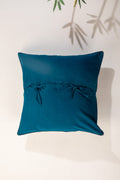 SHAMS & FLOOR CUSHIONS Salaka Ocean Blue Cushion Cover (61 Cm x 61 Cm)