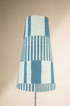 Salaka Tall Taper Lampshade (Ocean Blue)