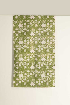 PRINT & PATTERN RUGS Sativa Printed Rug (Green Shadow)