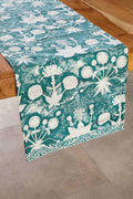 TABLE RUNNERS Sativa Teal Balance Table Runner