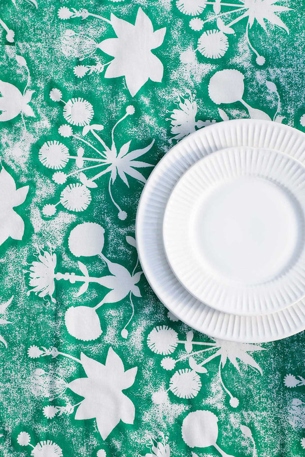 TABLE COVERS Sativa Gaga Green Table Cover