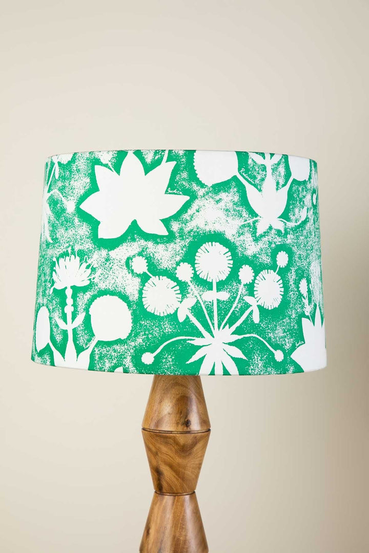 LAMPSHADES Sativa Medium Drum Lampshade (Gaga Green)