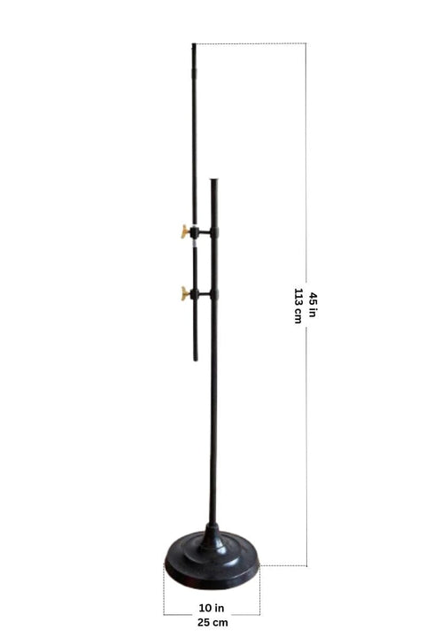 FLOOR LAMPS Saxophone Metal Floor Lamp (Black)