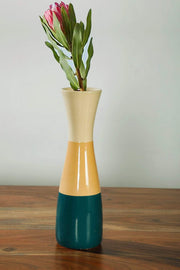 FLOWER VASES Scandic Stripes Hand Painted Ceramic Vase