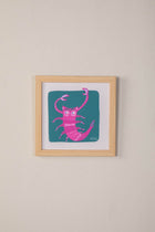 Scorpio Mysterious Maverick Wall Art (Teal Green)