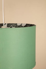 PENDANT LAMPS Sage Green Extra Large Drum Pendant