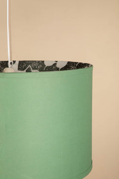 PENDANT LAMPS Sage Green Extra Large Drum Pendant