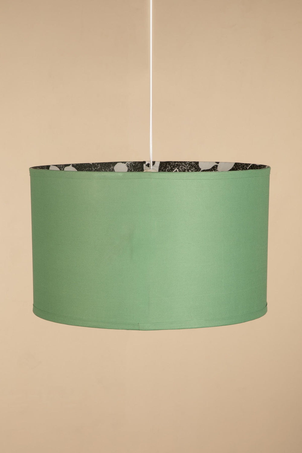 Sage Green Extra Large Drum Pendant