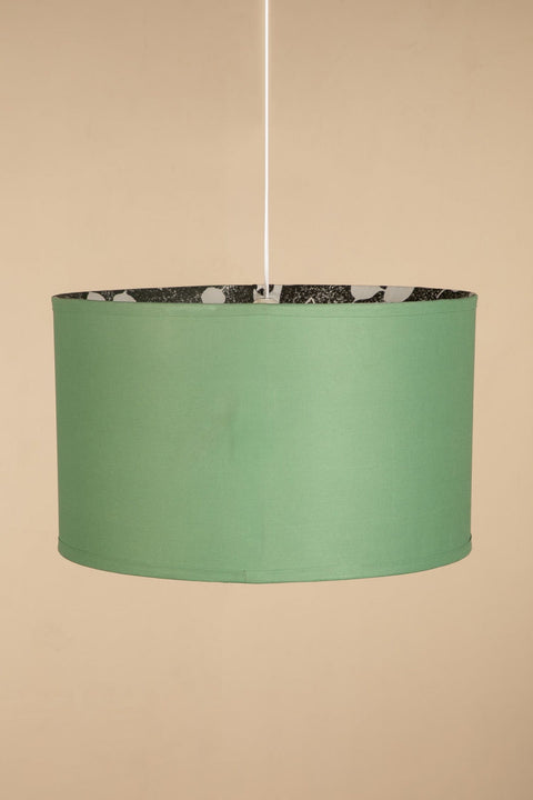 PENDANT LAMPS Sage Green Extra Large Drum Pendant