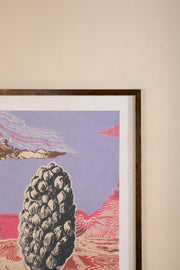 WALL ACCENTS Seed Wall Art (Pink)