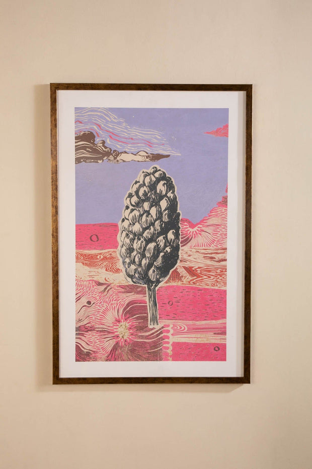 WALL ACCENTS Seed Wall Art (Pink)