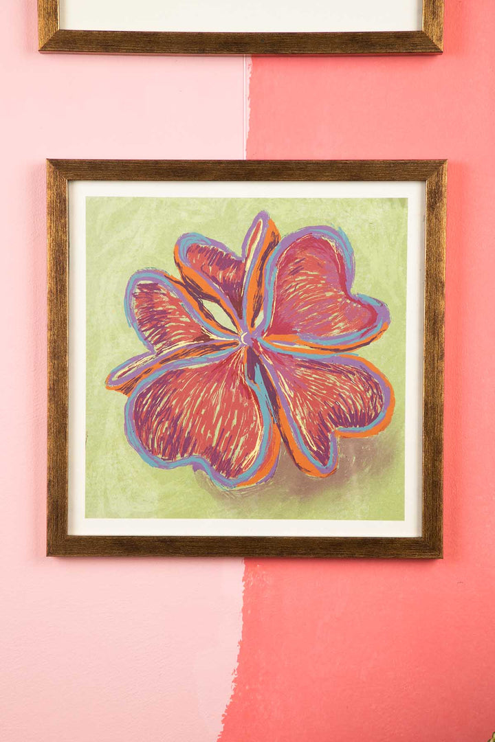 WALL ACCENTS Seedpod Woodcut Wall Art (Herb Green)