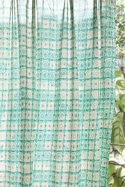SHEER FABRIC AND CURTAINS Sej Sheer Fabric And Curtains (Turquoise)