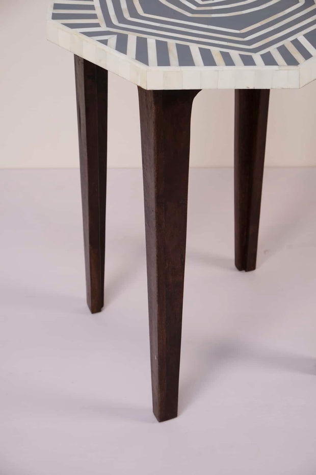 SIDE TABLES Sej Handcrafted With Inlay Side Table
