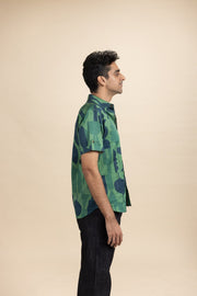 SHIRTS Senhur Printed Shirt (Shadow Green)
