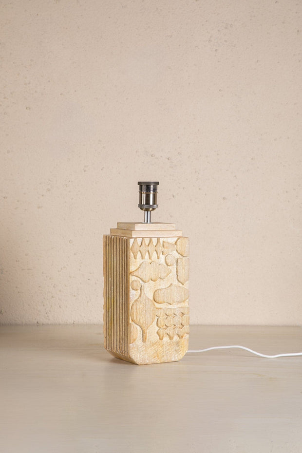TABLE LAMPS Senhur Wood Table Lamp