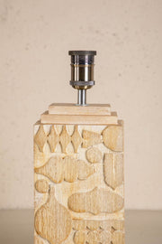 TABLE LAMPS Senhur Wood Table Lamp
