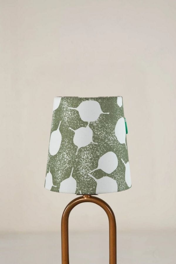 LAMPSHADES Senhur Leaf Tiny Taper Lampshade (Sage Green)