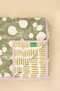 PRINT & PATTERN DOHARS Senhur Leaf Dohar (Sage Green)