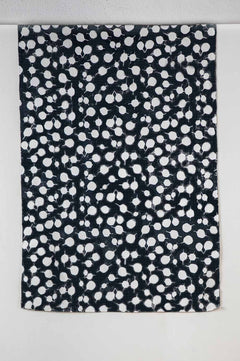 PRINT & PATTERN RUGS Senhur Leaf Printed Rug (Charcoal)
