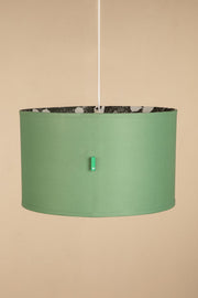 PENDANT LAMPS Senhur Leaf Extra Large Drum Pendant (Sage Green)