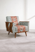 Senhur Accent Chair in Dance Of The Yalis Fabric
