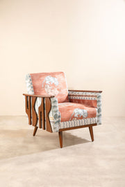 ARMCHAIRS & ACCENTS Senhur Teak Wood Armchair