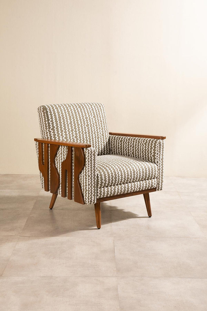 ARMCHAIRS & ACCENTS Senhur Teak Wood Armchair
