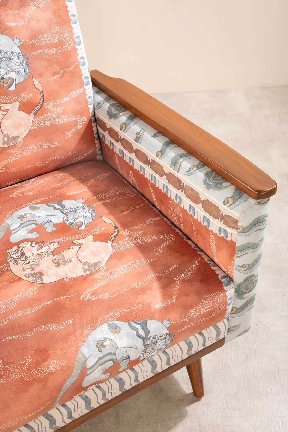 Dance Of The Yalis Fabric