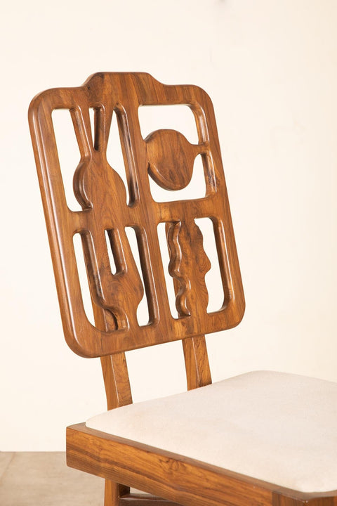 DINING CHAIRS Senhur  Teak Wood Dining Chair