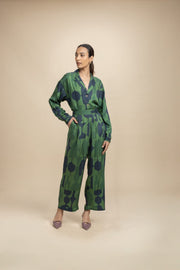 BOTTOMS Senhur Boxy Pants (Shadow Green)