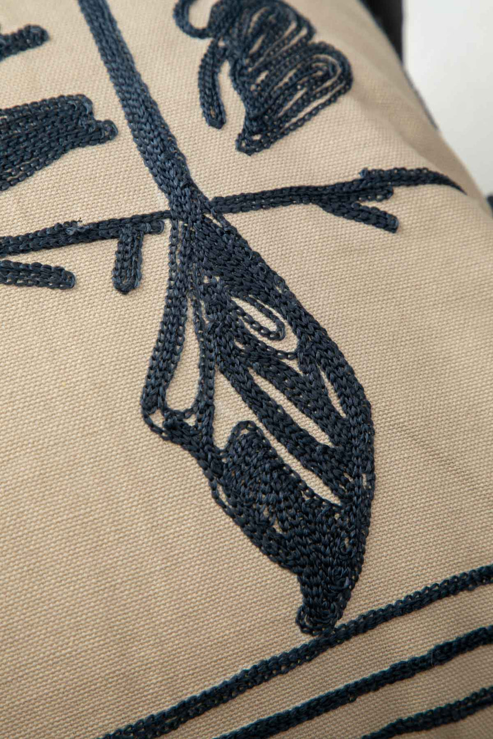 ACCENT CUSHIONS Senhur Beige Cushion Cover (36 X 90 Cm)