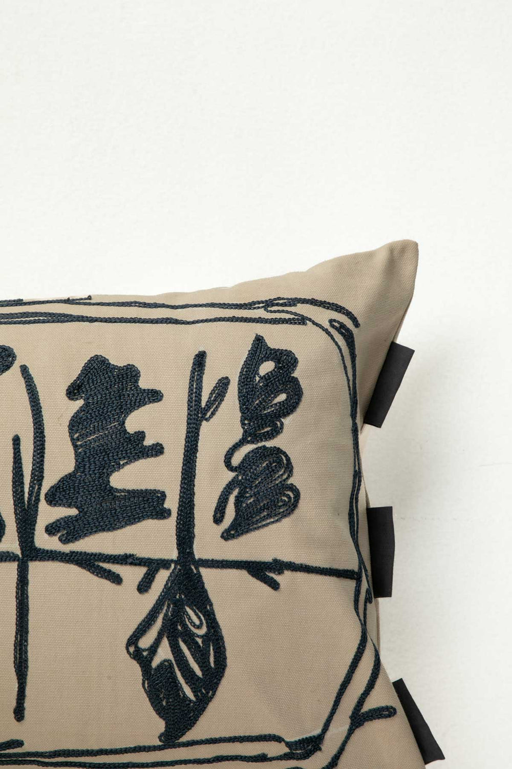 ACCENT CUSHIONS Senhur Beige Cushion Cover (36 X 90 Cm)