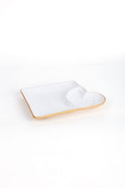 Shell Ceramic Shaped Platter