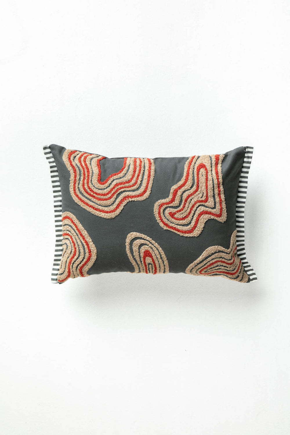 Shifting Sands Charcoal Cushion Cover (36 X 51 Cm)