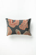 ACCENT CUSHIONS Shifting Sands Charcoal Cushion Cover (36 X 51 Cm)