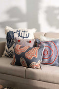 ACCENT CUSHIONS Shifting Sands Charcoal Cushion Cover (36 X 51 Cm)