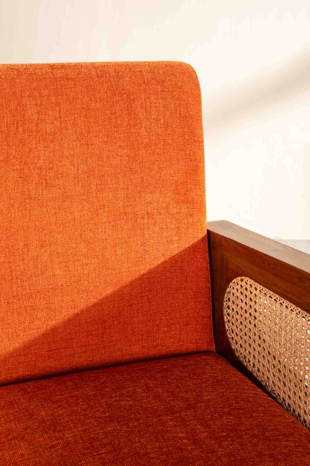 SOLID & TEXTURED UPHOLSTERY FABRICS Shimoga Chenille Red Earth Upholstery Fabric