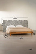 BEDS Shoreline Upholstered Headboard And Bed
