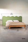 BEDS Shoreline Upholstered Headboard And Bed