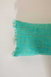 SOLID & TEXTURED CUSHIONS Shoreline Viridian Green Cushion Cover (36 Cm X 50 Cm)