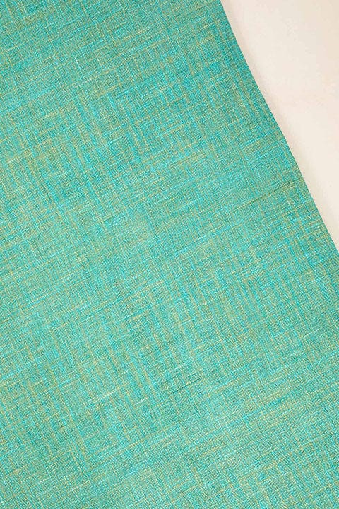 SOLID & TEXTURED UPHOLSTERY FABRICS Shoreline Viridian Green Tweed Upholstery Fabric