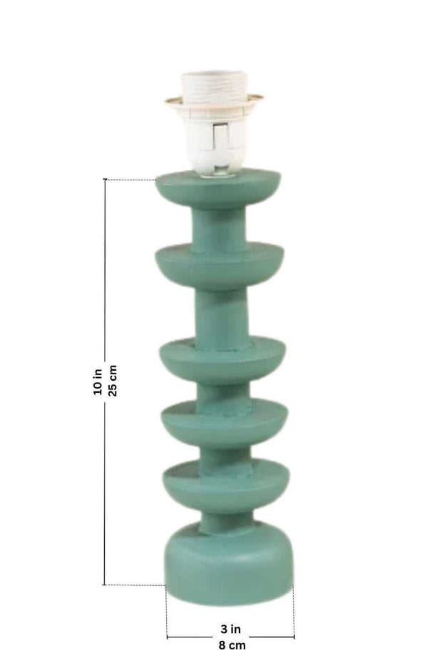 TABLE LAMPS Shrut Mint Table Lamp