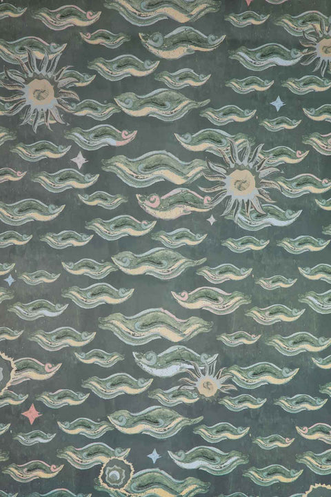 WRAPPING PAPERS Silver Lining Lunar Grey Gift Wrapping Paper